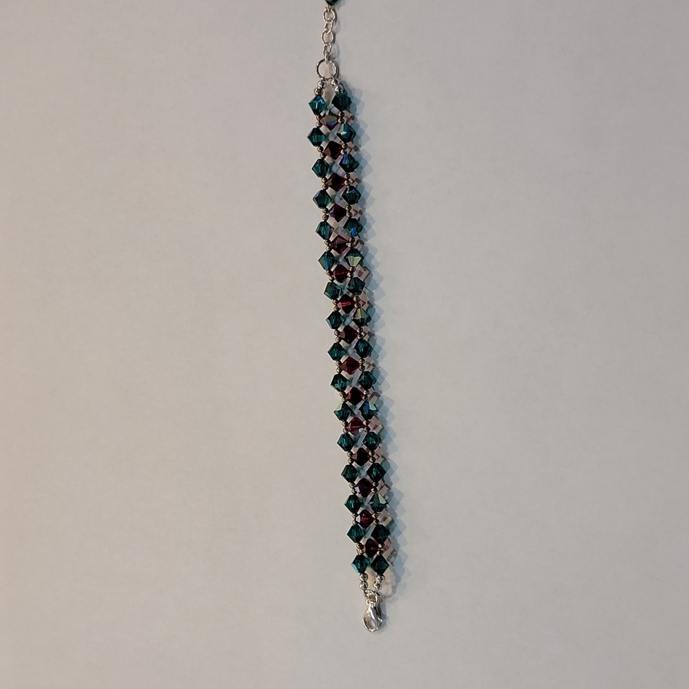 Swarovski cystrals Bracelet "Hand made" - Picture 2 of 6